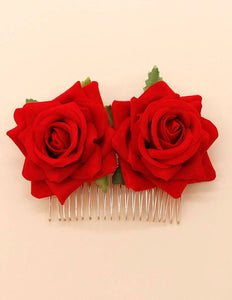 Rose Hair Comb
