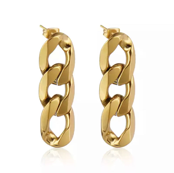 Small Chain Earrings (Multiple Colors)
