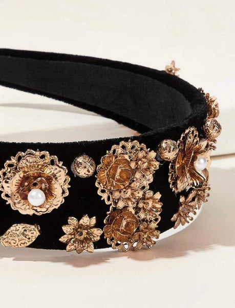 Faux Pearl Headband