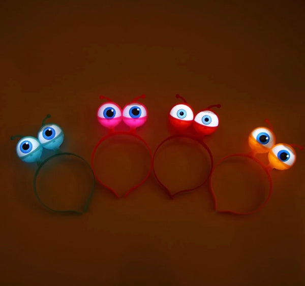 Light up eyeball headband