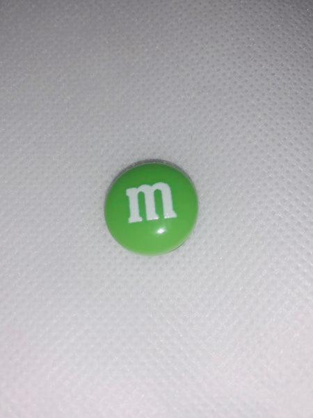 Chocolate M Candy Shoe Charm (Multiple Colors)
